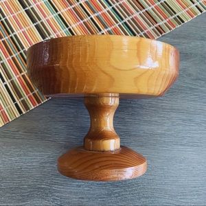 Vintage Boho Wood Plant Stand Pedestal Decor